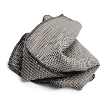 1 Pair Waffle Auto Towels Detailing Cleaning Cloth Car Rag Wash Towel Fast Dry Car Home Care Maintenance Accessories 40X40cm