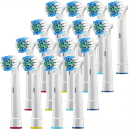 4/12/16Pcs Replacement Toothbrush Heads Compatible with Oral-B Braun Professional Electric Toothbrush Heads Brush Heads