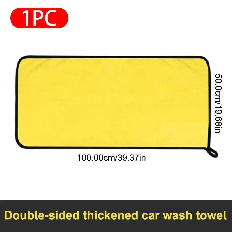 Car Wash Towel High-end Microfiber Towel Detailing Cleaning Cloth Car Wash Drying Towel Car Absorbent Cleaning Products